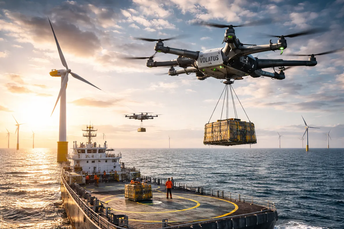 Drohnen-Revolution - Volatus Aerospace kommerzialisiert Drohnen für Schwerlast-Lieferungen