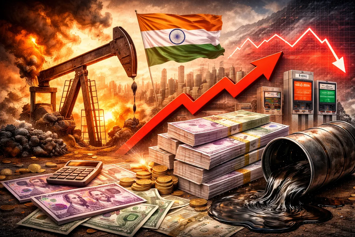 Wachstum auf der Kippe - Hoher Ölpreis wird zur Belastung: Was wird aus Indiens Wirtschaft?