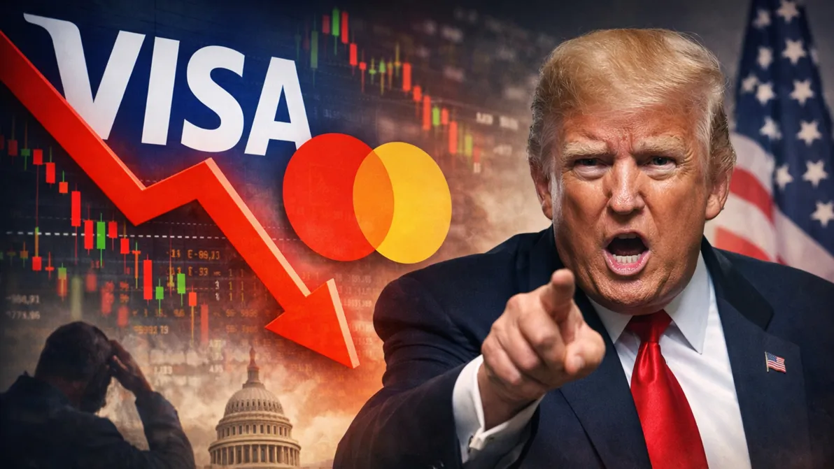Nach Trump-Forderungen - Visa und Mastercard fallen nach neuem Kreditkarten-Gesetzesentwurf 