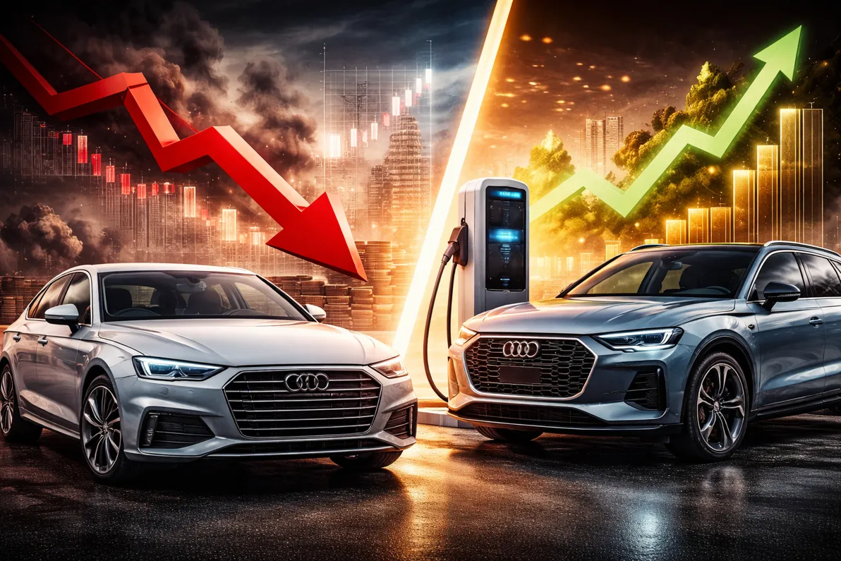 -12 Prozent in Nordamerika  - Audi kämpft mit Rückgang – doch Elektroautos boomen mit Rekordzahlen!