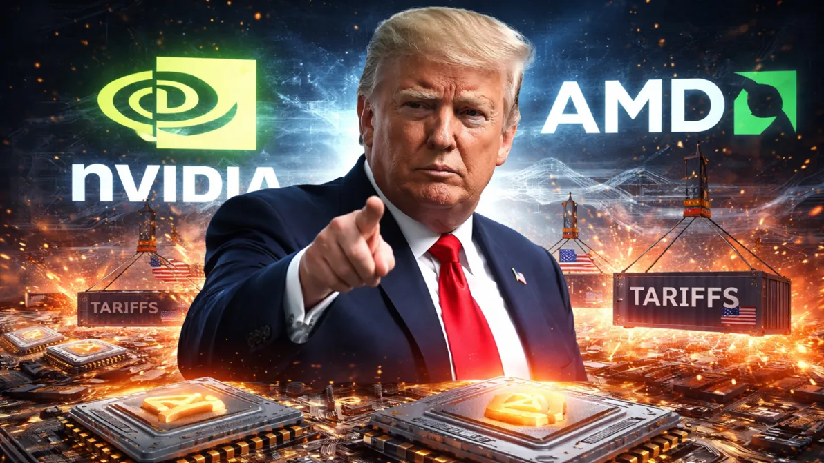 Zollhammer - Trump verhängt 25-Prozent-Zoll auf Nvidia und AMD KI-Chips 
