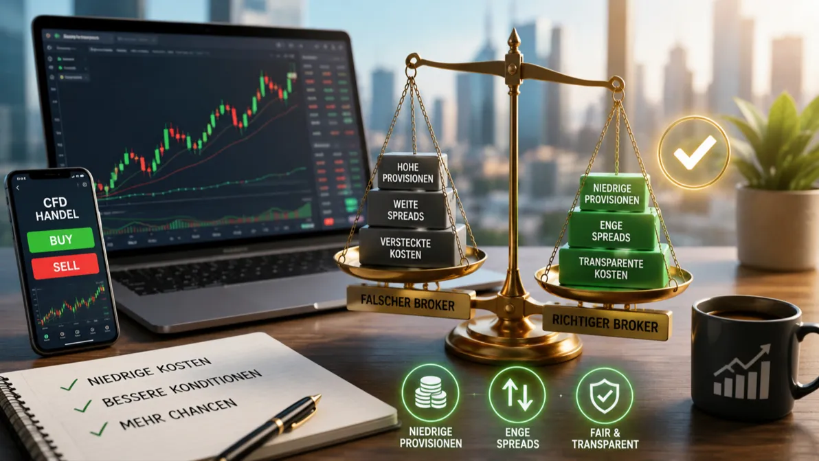 CFD-Trading in der Praxis - Broker, Kosten, Plattformen und typische Fehler