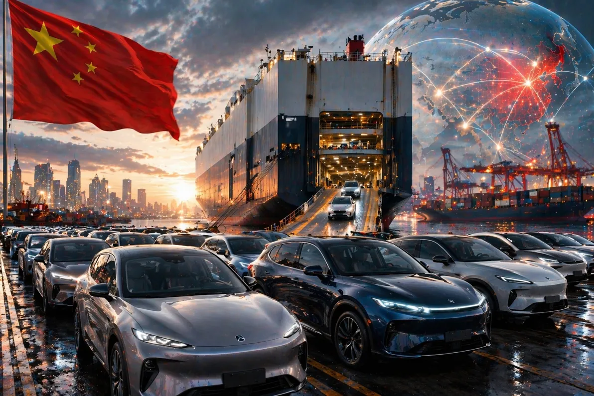 Export-Explosion aus China - 700.000 Autos in einem Monat: Chinas Autobauer setzen zum Angriff an