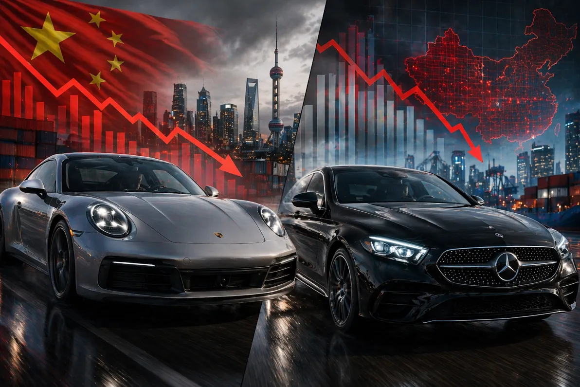 Absatz-Alarm bei Autobauern - China-Schock, Absatzfrust: Was bei Porsche und Mercedes schiefläuft