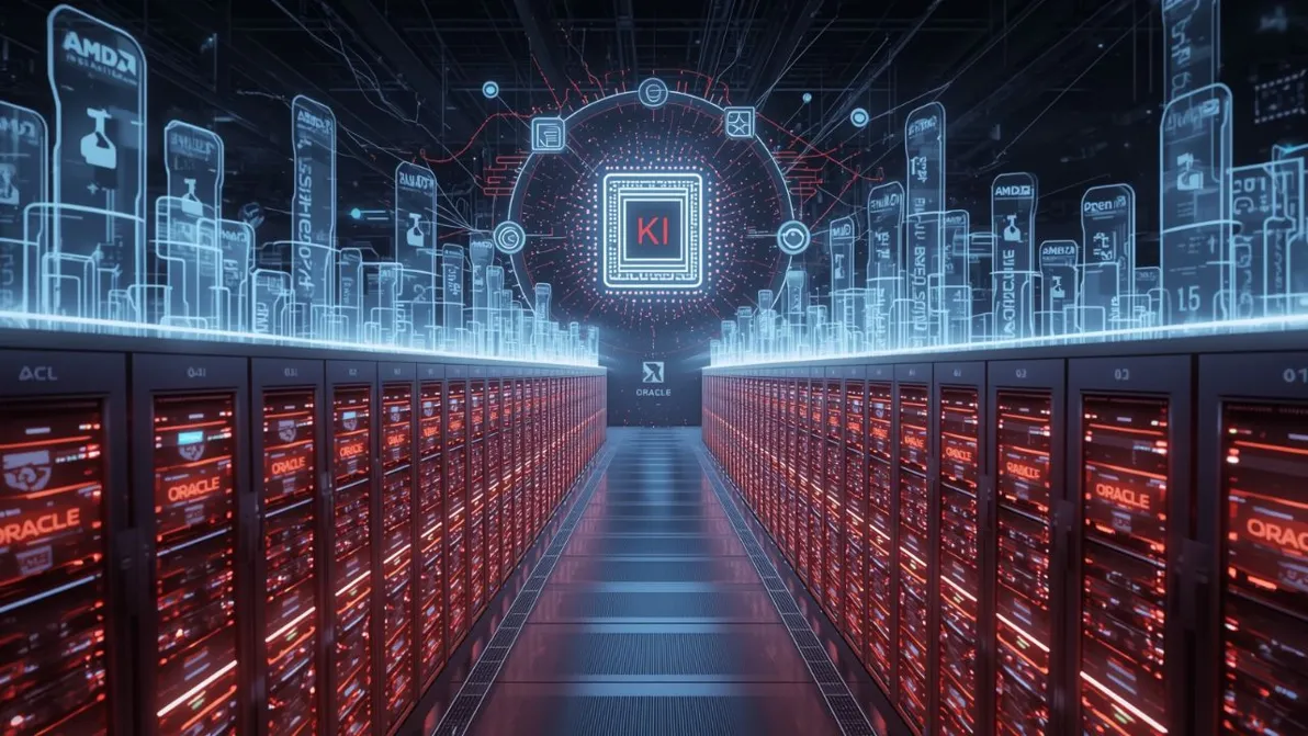 Neuer Deal - Oracle setzt Chips von AMD ein – Zeichen einer KI-Blase?