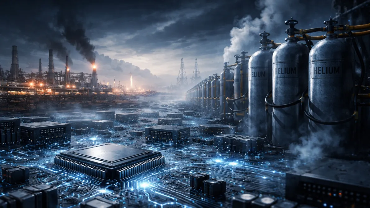 Plötzlicher Engpass - Nahost-Konflikt löst Rohstoffkrise in der Chipindustrie aus