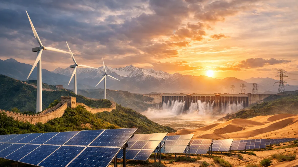 Erneuerbare-Energien-Boom - China will grüne Energie verdoppeln – dieser Plan hat es in sich!