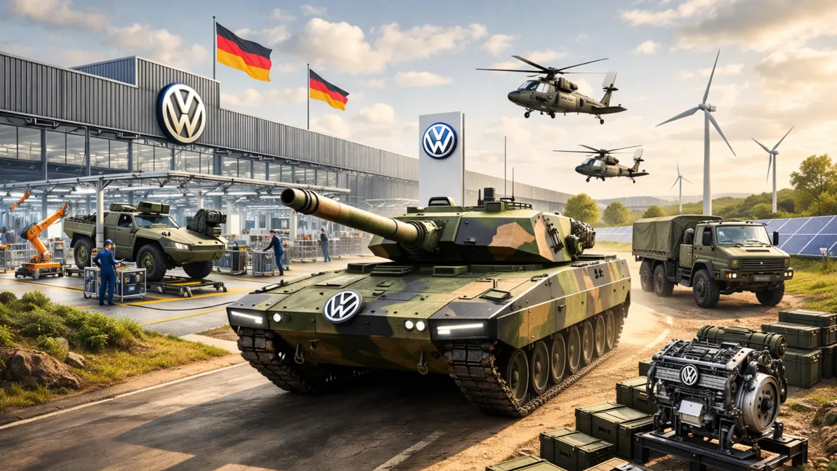 Rüstung als Option - Nicht Rheinmetall: VW-Panzer statt Passat? Das sagt die VW-Betriebsratschefin!