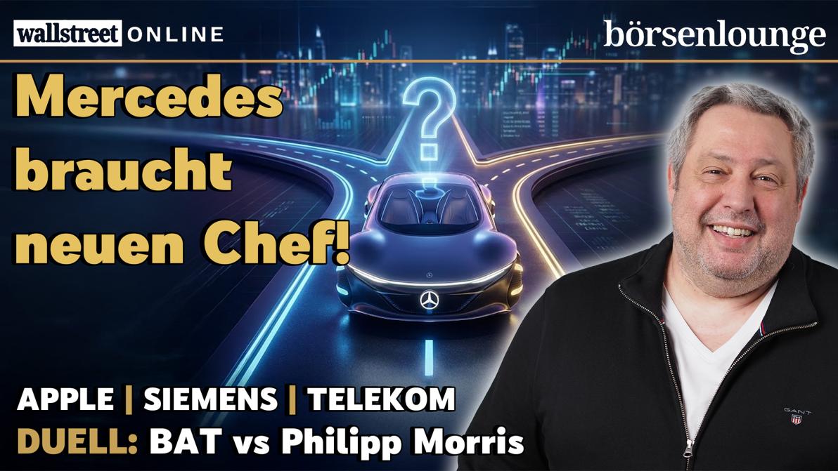5 Chancen bei Autobauern  - Mercedes: Neuer Chef gefragt, Siemens: Derivate heben ab & Telekom: Ausbruch