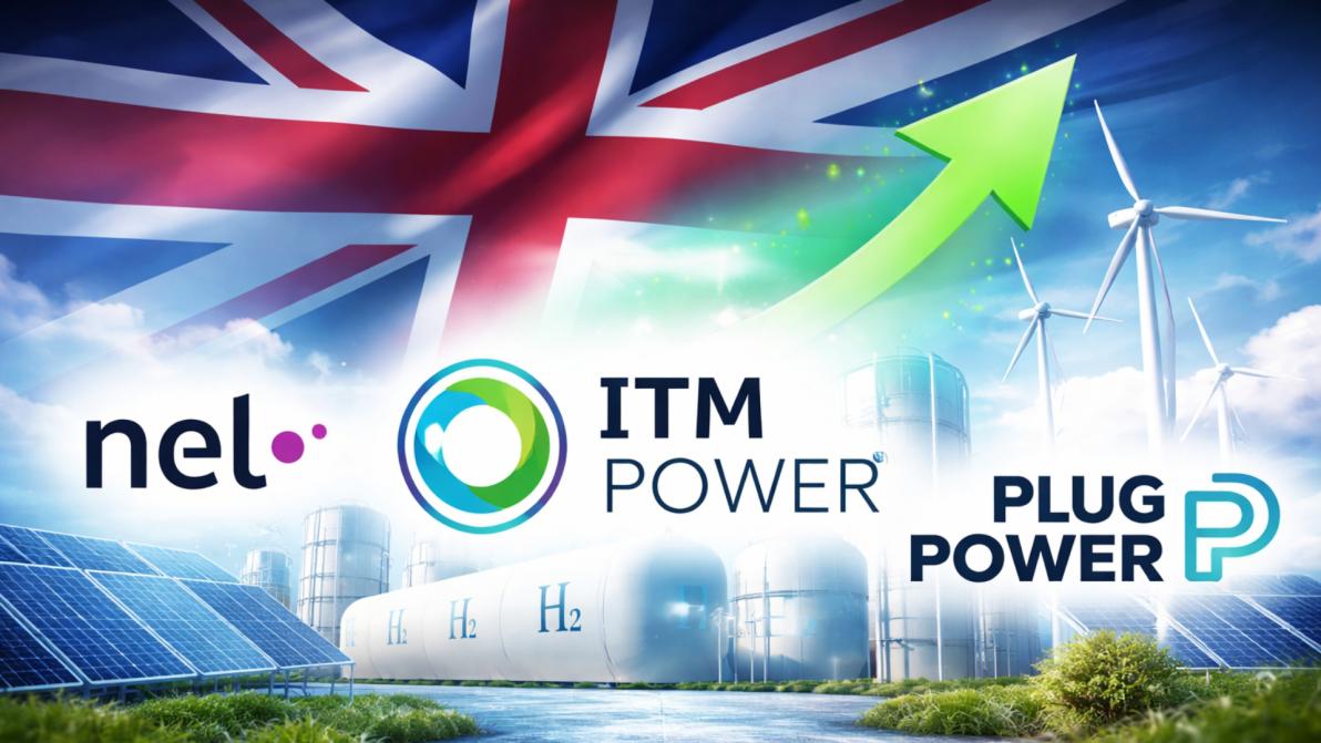 Ein Wasserstoff-Dreikampf - Davon träumen Plug Power & Nel – Great Britain lässt ITM Power-Aktie haussieren