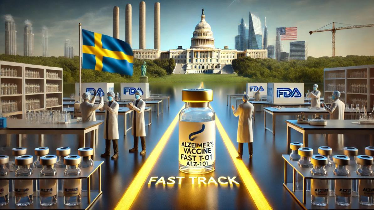 Alzheimer Impfung - Alzinova: Fast Track Status von FDA erhalten - Biotech-Perle geht steil!