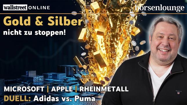 Aktien-Duell-Adidas-vs-Puma-Gold-Silber-Big-Techs-berichten-Fed-entscheidet-Rheinmetall-will-ins-All