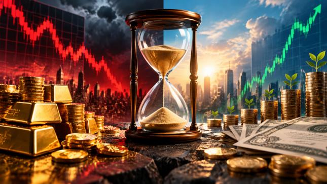 Es ist mal wieder soweit: Sind Gold & Bitcoin die richtige Absicherung gegen einen "Jahrhundertcrash"?