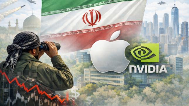 Neue Drohungen: Iran droht US Big Tech mit Angriffen: Appple, Nvidia & Co stehen im Visier