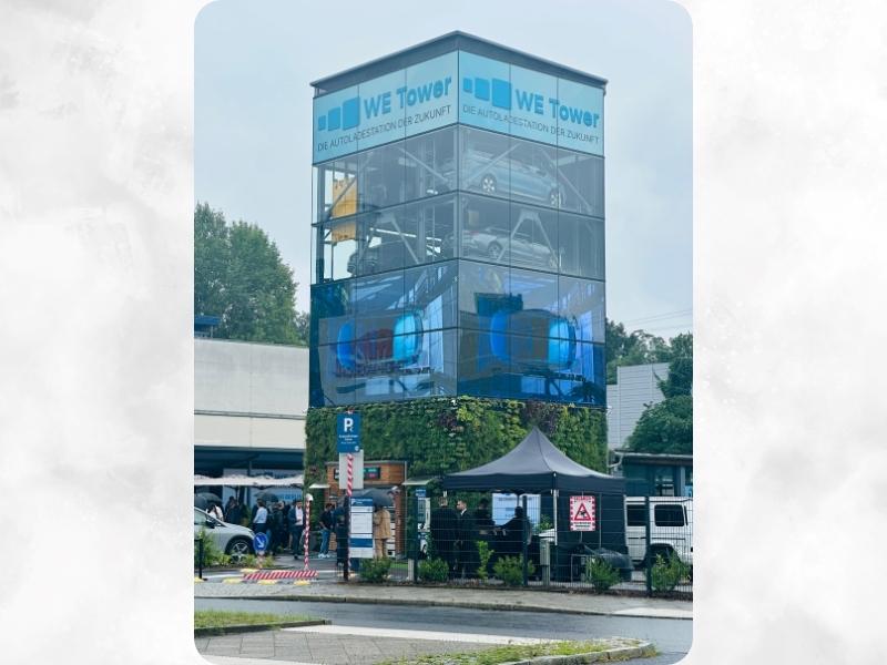Mobilitäts-Hub WE Tower: starke Nachfrage im In- und Ausland 