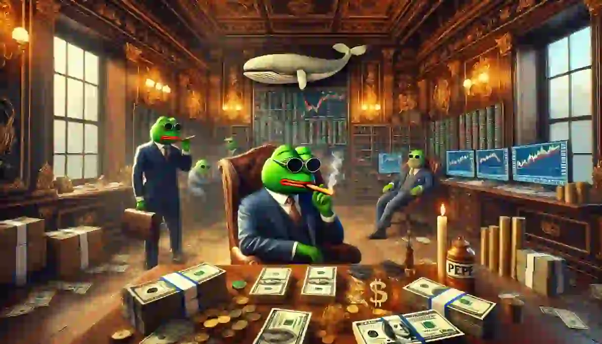 Pepe steigt heute um 10 Prozent, während Wepe auf über 65 Mio. US-Dollar explodiert
