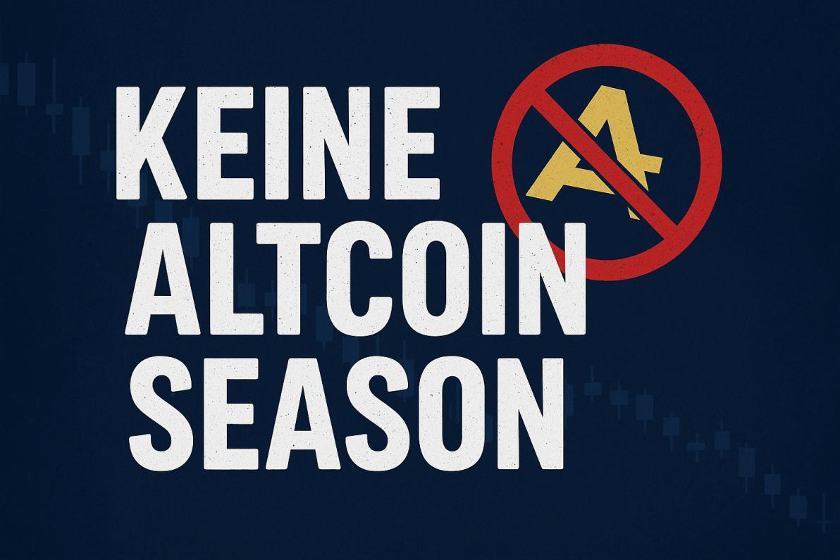 Die aktuelle Lage der Altcoins: Warum der Kryptomarkt nicht anspringt