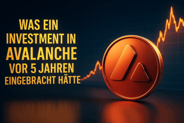 So viel hätte ein Investment in Avalanche (AVAX) vor 5 Jahren eingebracht