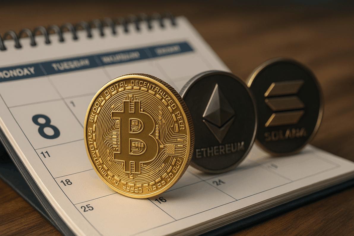 Krypto News Vorschau: Das wird kommende Woche wichtig