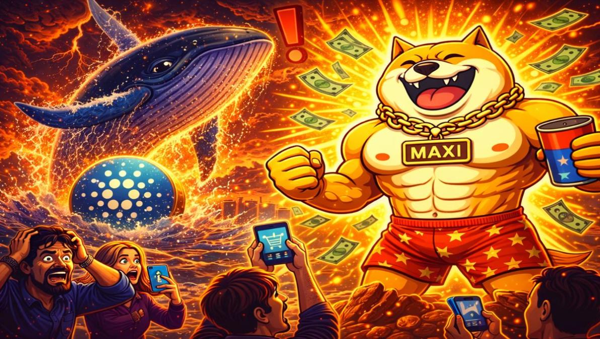 Cardano (ADA) Prognose Januar 2026: Whale-Alarm bei ADA, Maxi Doge (MAXI)  taucht plötzlich überall auf - 15.01.2026