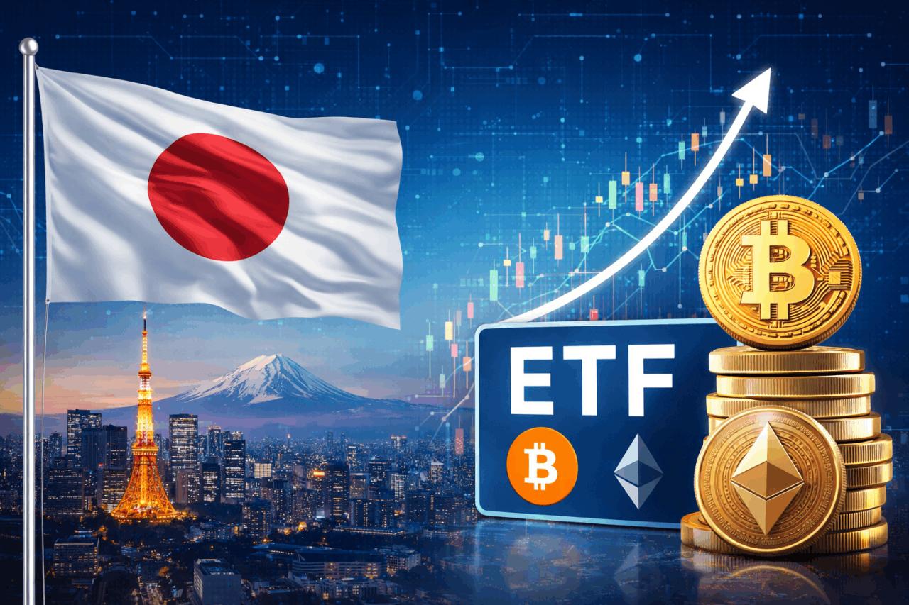 Japan plant erste Spot-Krypto-ETFs ab 2028 – Bitcoin rückt stärker ins  Finanzsystem - 27.01.2026