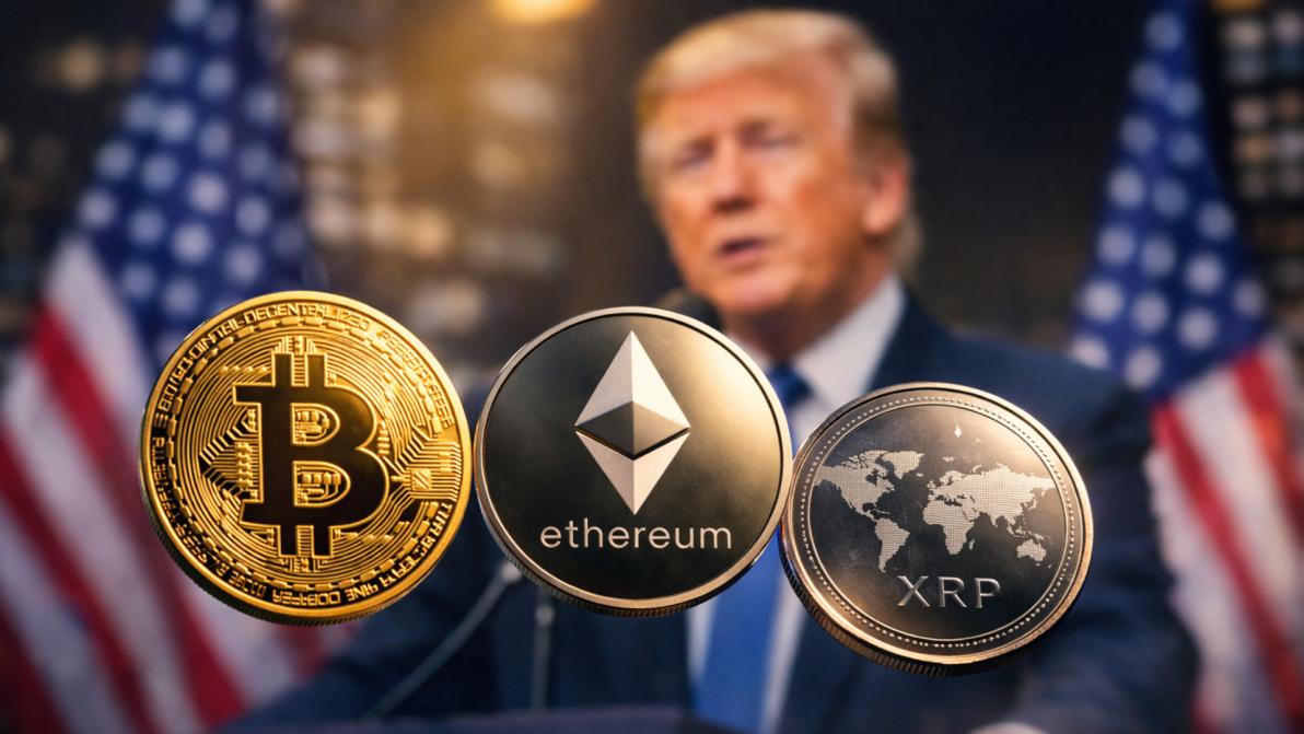 Bullishe Wende - Bitcoin, Ethereum und XRP ziehen an – Trump sieht Iran-Entspannung
