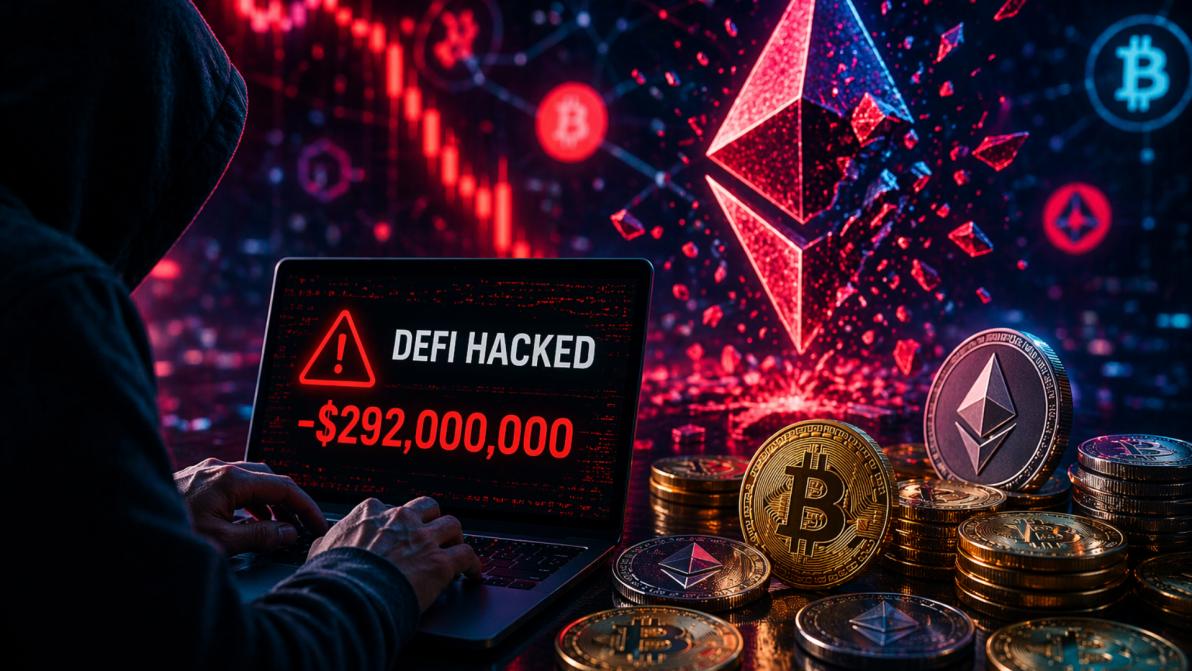 292 Millionen gestohlen - Größter Krypto-Hack des Jahres – 13 Milliarden Dollar Abflüsse nach DeFi-Angriff