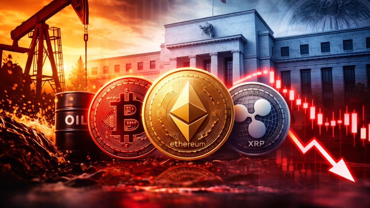 Bären treten nach: BTC, ETH und XRP fallen nach Fed-Zinsentscheid und  Öl-Rallye - 29.01.2026