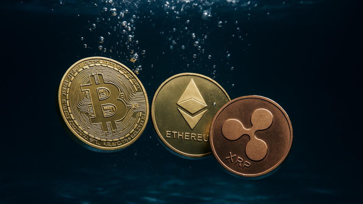 Angst dominiert - Bitcoin und Co. setzen Talfahrt fort – Anleger fliehen aus dem Kryptomarkt