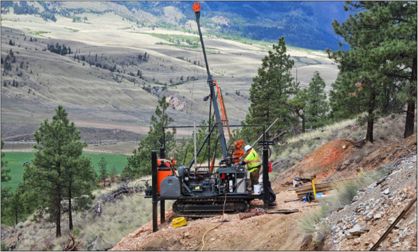 Drill red Hill property