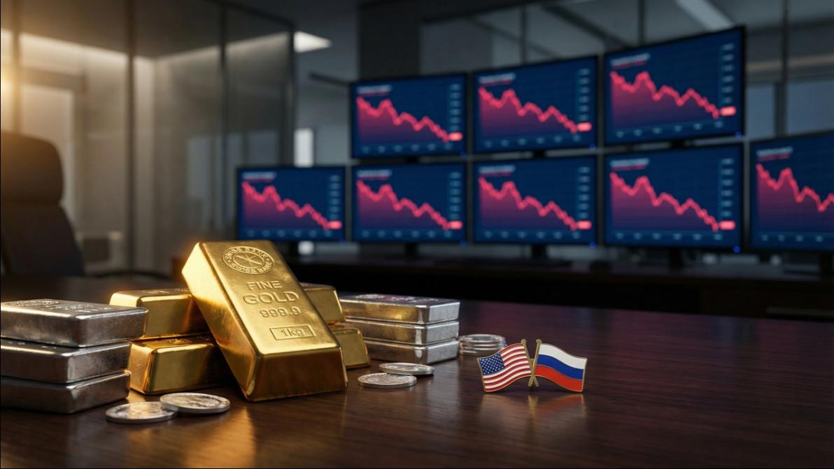 Gerüchte um Trump-Putin-Deal - Gold und Silber crashen – Putins Dollar-Pakt zerstört die Rallye!