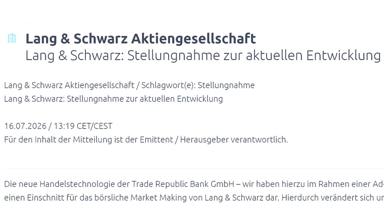 Wallstreet Online News