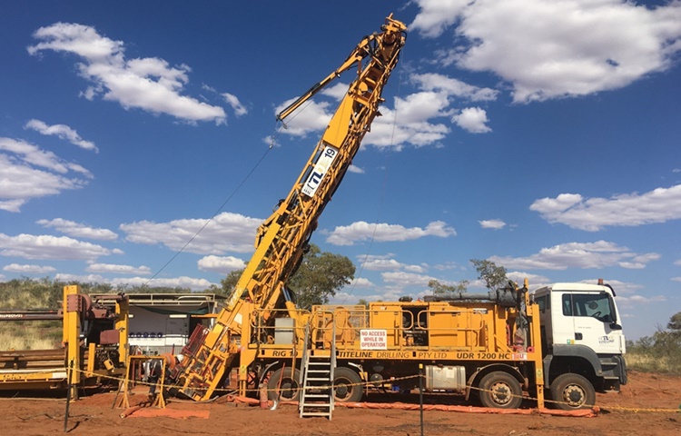 Tennant Minerals - Bluebird Bohrung Gold Kupfer