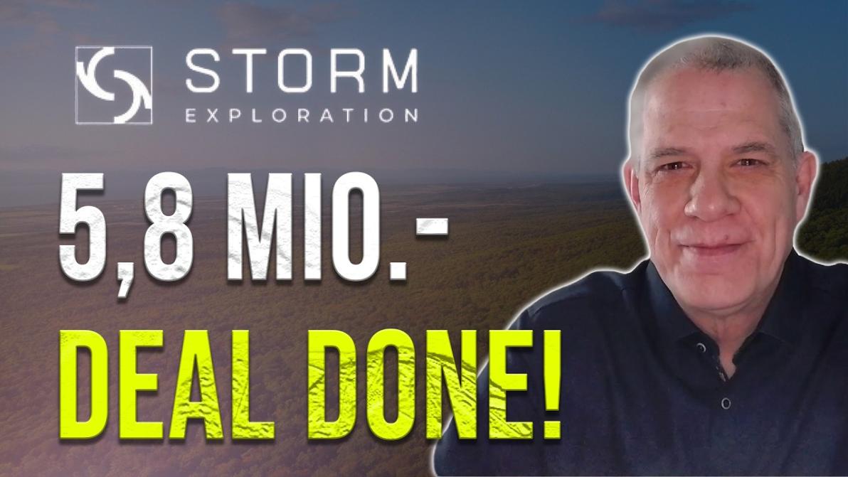 CEO-Interview - Storm Exploration - Drei aussichtsreiche Gold-Projekte + prall gefüllte Kassen!