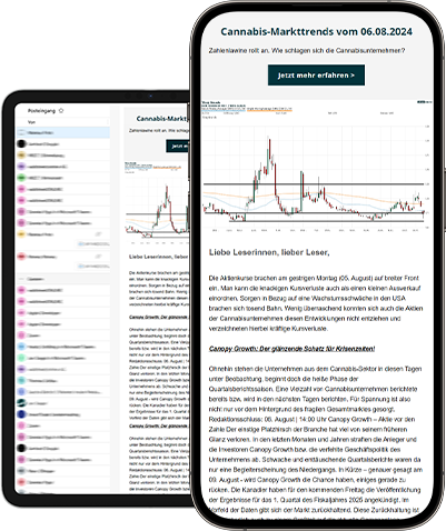Newsletter Cannabis-Markt-Trends © by wallstreetONLINE
